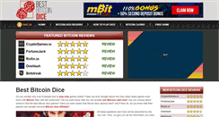 Desktop Screenshot of bestbitcoindice.com